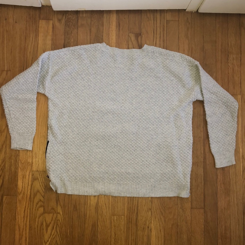 Madewell Gray Pullover Sweater Large - Picture 4 of 8